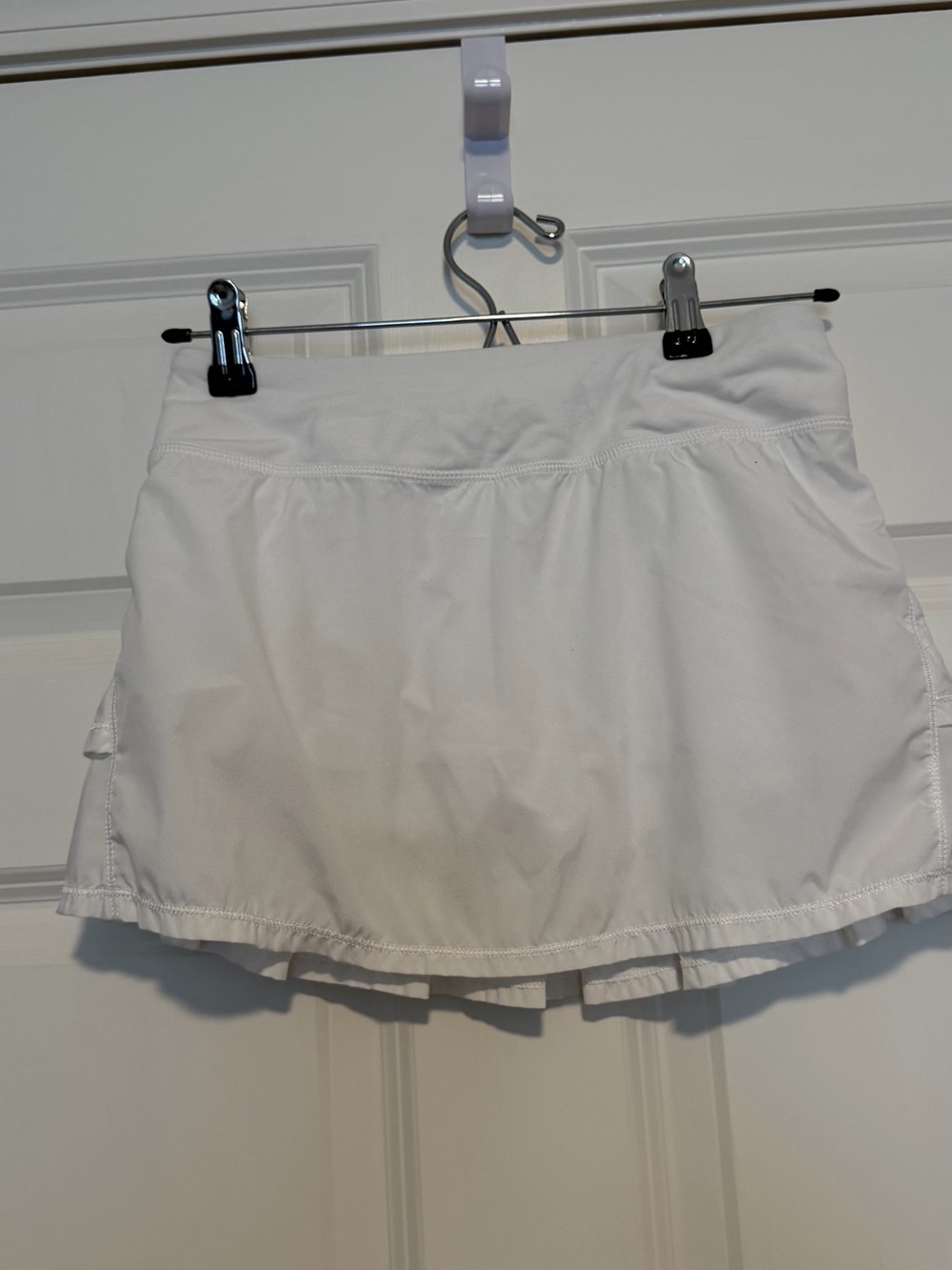 Ivivva White Girls' Athletic Skort with Built-In Shorts